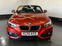 Used BMW 218 Sport Line 2020 Orange Cabriolet