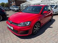 Used VW Golf VII GTD 184 HP (135 kW) 2017 Red Hatchback
