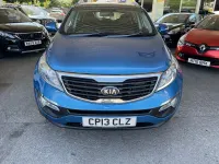 Used Kia Sportage 115 HP (84 kW) 2013 Blue SUV