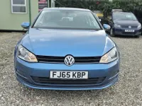 Used VW Golf VII 2015 Blue Hatchback