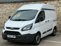 Used Ford Transit Custom 105 HP (77 kW) 2017 White Van