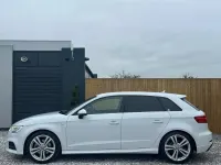 Used Audi A3 Sportback S-Line 190 HP (139 kW) 2017 White Hatchback