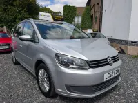 Used VW Touran SE 105 HP (77 kW) 2012 Silver MPV