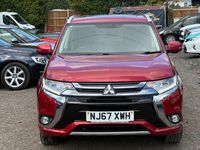 Used Mitsubishi Outlander P-HEV 2017 Red Estate