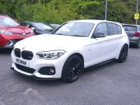 Used BMW 120 M Sport 190 HP (139 kW) 2015 White Hatchback