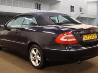 Used Mercedes CLK320 Avantgarde 2003 Blue Cabriolet
