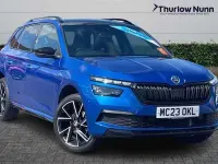Used Skoda Kamiq Monte Carlo 110 HP (80 kW) 2023 Blue SUV