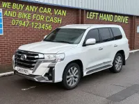 Used Toyota Land Cruiser 288 HP (211 kW) 2008 White SUV