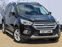Used Ford Kuga Titanium 182 HP (133 kW) 2017 Black SUV