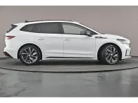Used Skoda Enyaq iV SportlinePlus 154 kW (210 HP) 2024 Moon white metallic SUV