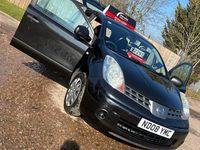Used Nissan Note Visia 88 HP (64 kW) 2008 Black Hatchback