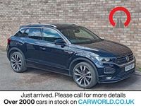 Used VW T-Roc R-line 150 HP (110 kW) 2021 Black SUV
