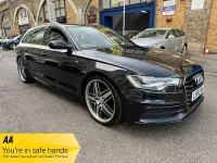 Used Audi A6 S-Line 204 HP (150 kW) 2012 Black Estate