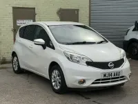 Used Nissan Note Acenta Premium 2014 White Hatchback
