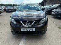 Used Nissan Qashqai N-Connecta 110 HP (80 kW) 2016 Black SUV