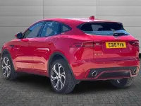 Used Jaguar E-Pace SE 300 HP (220 kW) 2018 Red SUV