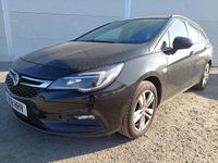 Used Vauxhall Astra Design Edition 136 HP (100 kW) 2018 Black Estate