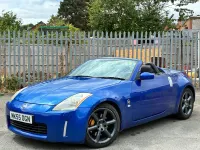 Used Nissan 350Z 2005 Blue Cabriolet