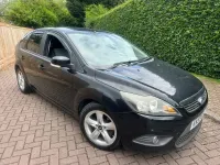 Used Ford Focus Zetec 125 HP (91 kW) 2009 Black Hatchback