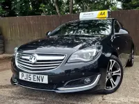Used Vauxhall Insignia Edition 140 HP (102 kW) 2015 Black Hatchback