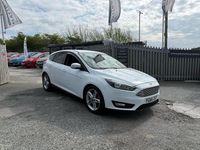 Used Ford Focus Zetec 2017 White Hatchback