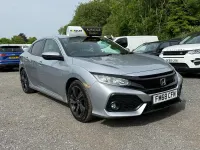 Used Honda Civic SR 126 HP (92 kW) 2019 Silver Hatchback