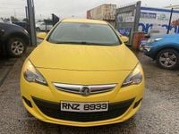 Used Vauxhall Astra GTC SRi 2012 Yellow Hatchback