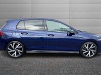 Second-hand VW Golf VIII R-line 150 CP (110 kW) 2022 Albastru Hatchback