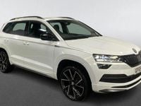 Used Skoda Karoq SportLine 150 HP (110 kW) 2020 White SUV