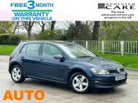 Used VW Golf VII Match 2015 Blue Hatchback