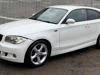 Used BMW 118 M Sport 143 HP (105 kW) 2009 White Hatchback