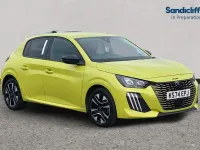Used Peugeot 208 Allure 101 HP (74 kW) 2026 Yellow Hatchback