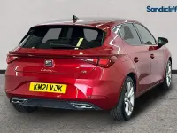 Used Seat Leon FR 110 HP (80 kW) 2023 Red Hatchback