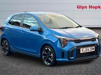 Used Kia Picanto GT-Line 62 HP (45 kW) 2024 Blue Hatchback
