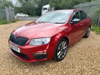 Used Skoda Octavia vRS 2014 Red Estate