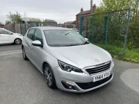 Begagnad Peugeot 308 Allure 120 HK (88 kW) 2014 Silver Halvkombi