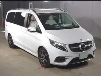 Used Mercedes V220 AMG line 163 HP (119 kW) 2020 White MPV