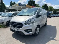 Used Ford Transit Custom Limited 130 HP (95 kW) 2018 Silver Van