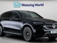 Used Mercedes EQC400 AMG line 300 kW (408 HP) 2022 Black SUV
