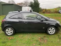 Used Vauxhall Corsa Sportive 95 HP (69 kW) 2014 Black Hatchback