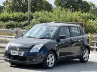 Used Suzuki Swift GLX 2007 Black Hatchback