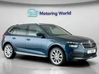 Used Skoda Kamiq SE L 109 HP (80 kW) 2021 Blue SUV