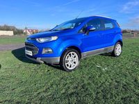 Used Ford Ecosport Titanium 125 HP (91 kW) 2017 Blue SUV