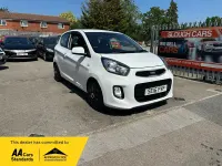 Used Kia Picanto 66 HP (48 kW) 2016 White Hatchback
