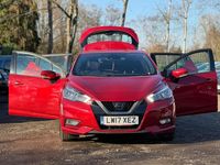 Used Nissan Micra Acenta 90 HP (66 kW) 2017 Red Hatchback