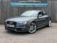 Used Audi A5 S-Line 245 HP (180 kW) 2015 Grey Coupe