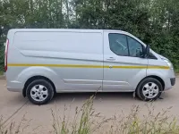 Used Ford Transit Custom Limited 130 HP (95 kW) 2017 Silver Van