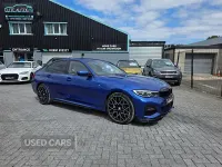 Used BMW 330e M Sport 288 HP (211 kW) 2019 Blue Sedan