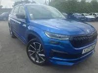 Used Skoda Kodiaq SportLine 140 HP (102 kW) 2023 Blue SUV