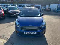 Used Ford Ka Plus Zetec 70 HP (51 kW) 2016 Blue Hatchback